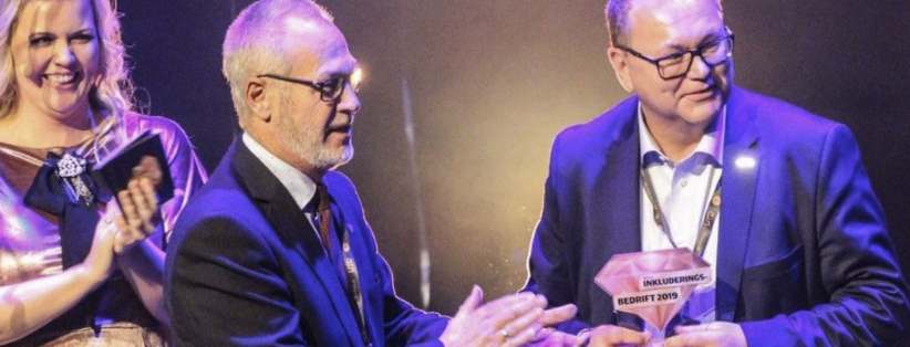 Norsk Stål kåret til årets inkluderingsbedrift i Larvik 2019 Norsk Stål kåret til årets inkluderingsbedrift i Larvik 2019